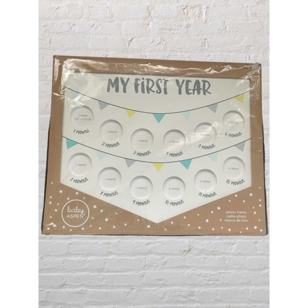 My First Year Baby picture frame